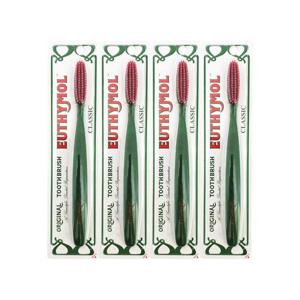 [유시몰][ EUTHYMOL ] 유시몰 오리지널 클래식 칫솔 1개입 4개