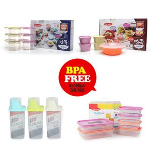 이지앤프리 BPA-Free 전자렌지용 밥보관용기/냉장고정리용기 모음전