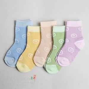 [꼼지]V캔디네트 중목(5족)양말세트 유아 아동양말