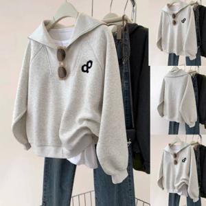 [로라제이] 아메즈반집업맨투맨 M0645