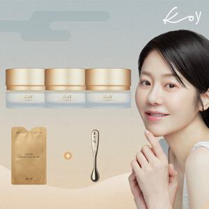 고현정 KoY [코이] 솔리드볼륨코어크림 기본구성 (크림3개+샤쉐1개+골드리프트볼1개)