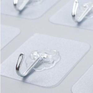 [VCKIOLP8]투명 접착스티커 벽걸이 강력 열쇠걸이 고리