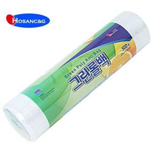 그린롤백 35x45 500매 1P 일회용 비닐팩 위생팩