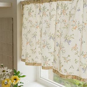 [바자르] 모로코 광목 바란스 커튼(기본형/150x45)