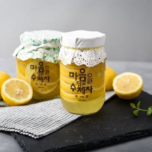 벌꿀이 들어간 수제 허니레몬청 1kg 가정용