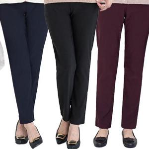 [로즈맘]루디핫피스강연밴딩바지3/엄마바지 중년여성바지 5060