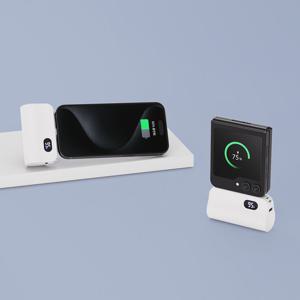 [텐텐] 1+1 알로코리아 20W 고속 도킹형 보조배터리 C타입 8핀 일체형 5000mAh 502DPD