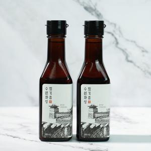 [꿈틀]직접 제조하는 30년째 전통의 고소한 진한 참기름180mlX3병