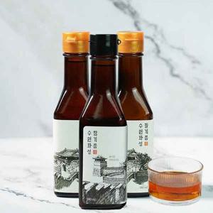 [꿈틀]직접 제조하는 30년째 전통의 고소한 진한 들기름180ml 2병+참기름180ml 1병