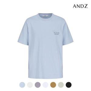 [앤드지][앤드지] 그래픽 코튼 반팔 티셔츠_BZD2TR1121