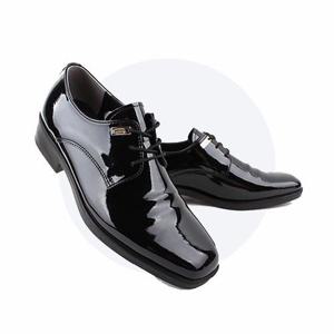 남자데일리단화 남성 빅사이즈 에나멜 사각코 정장 구두 신상 285-305 직장인구두 HWB89430