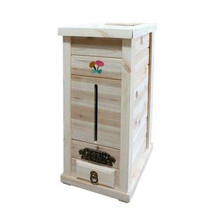 편백나무 원목뒤주 20KG 쌀통 쌀보관함 쌀독 (W3D37FD)