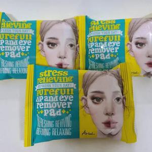 아리얼 스트레스 릴리빙 퓨어풀 립앤아이 리무버 패드 30매, 3개 (AD)