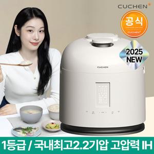 쿠첸 1등급 123 듀얼프레셔 IH 전기압력밥솥 6인용 글로시화이트 CRT-VXPD0681KEGW
