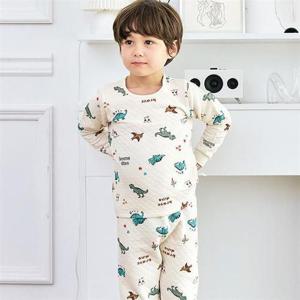 갤러리아_바풀 주니어내복 보온 겨울 누빔 실내복 잠옷 상하 150 MK FW57-08