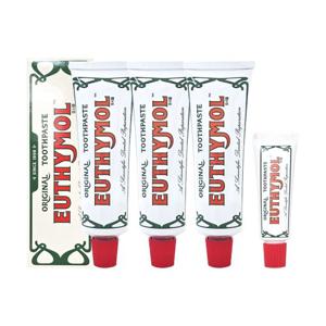 [ EUTHYMOL ] 유시몰 오리지널 핑크 치약 대용량 120g 3개+20g