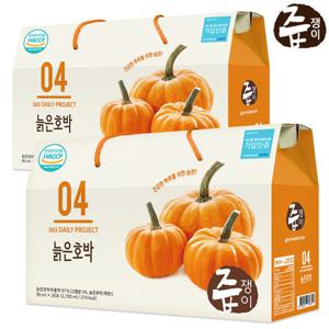 즙쟁이 늙은 호박즙 2박스 60포