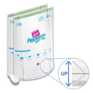 업사이징 자동요술압축팩 의류용 2매+이지클립 1개