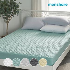 [몽쉐어] 소프트 알러지케어 누빔/방수 매트리스 커버 SS 5color