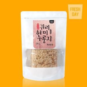 갓구운 수제 귀리 현미누룽지 지퍼형 개별포장 125gx7팩