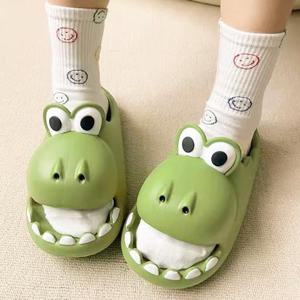 편한 여름슬리퍼 거실 실내화 거실화 실내 쿠션슬리퍼 (공룡) 2size