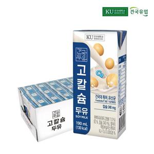 건국두유 고칼슘 두유 190ml 24팩