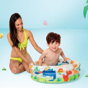인텍스 동물친구 원형 풀장(61x22cm) (유아용)
