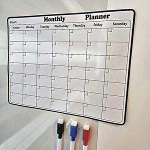 붙이는 캘린더 화이트보드 자석 일정표 달력 (WFITJ89)