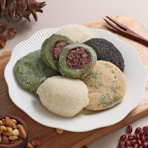 [행복한 떡공방] 홍천 잣떡 종합선물세트 실속형 600g(60g*10개)