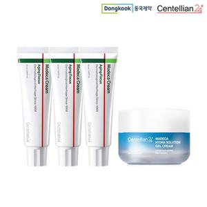 [26년최신상/시즌8] 동국제약 센텔리안24 마데카크림 시즌8 에이징 포커스 50ml 3개 + 젤크림 50ml 1통