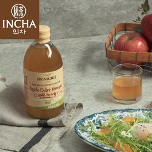 [인차]유기농 발효 사과초모식초 허니 애플사이다비니거 비네거 500ml