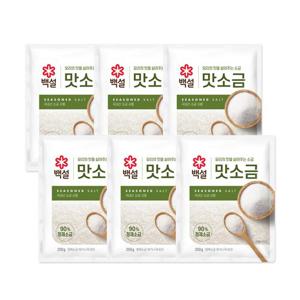 [CJ]백설 맛소금250g x6개