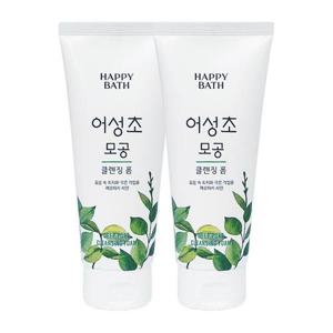 [해피바스]해피바스 어성초 모공 클렌징폼 200g x2