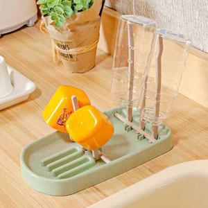 주방정리 접시 보관대 건조대 접이식 그릇 컵걸이 소형식기