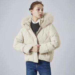 [정가 399,000원][유로모피]폭스 퀼팅 하프 코트