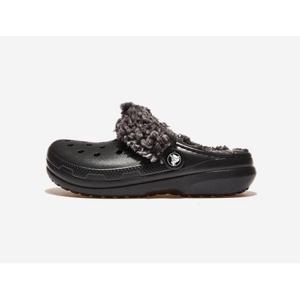 갤러리아_[CROCS] 클래식 플리스 라인드 클로그 키즈 CRS212856 BLACK