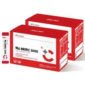 [빌트루] 맥스 비타민C 3000 90포 2박스, 270g