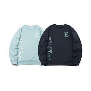 인터크루 남성 루즈핏전사레터링맨투맨  ITV4TM06A (2컬러)