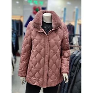 이헌영 세이브존05 엄마옷 마담 토끼털카라 구스패딩 25DT5061H5