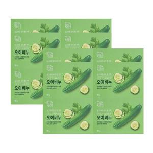 [해피바스]무궁화 자연미인 오이비누 90g 4입 x4