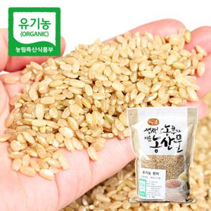 농법이 다른 유기농 현미 2kg