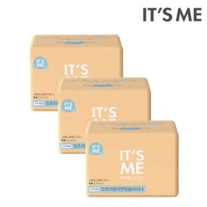 [잇츠미] 퓨어앤핏 생리대 롱라이너 20P x3개(총 60P)