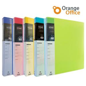 오렌지오피스 A4 플라스틱 장식보다 튼튼한 O링 바인더 클리어화일 60매