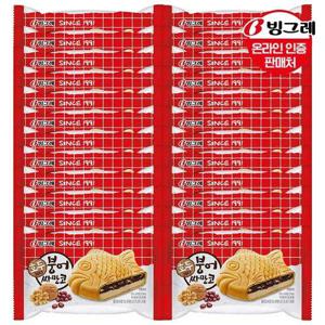 갤러리아_빙그레 호두붕어싸만코 24개 /아이스크림