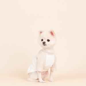 [체험팩]루비디 강아지옷 주주 티셔츠 오트밀