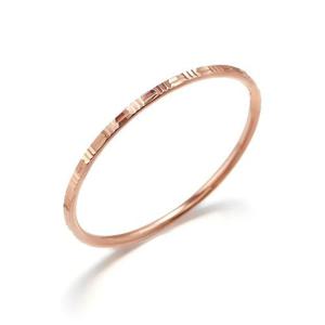 갤러리아_여자 18K 반지 레이어드 우정 링 일자 컷팅 슬림