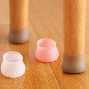 의자발커버 의자양말 소음방지 식탁 다리커버 원형 캡 (WFHGXIY)