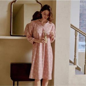 [비너스]비너스(행사) 균일가 홈웨어 코트나 잔꽃 나염 원피스_A VEV3885L_A