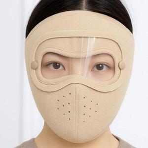 (WFKTRV6) 마스크 방한 고글 겨울 골프 자전거 등산 안면