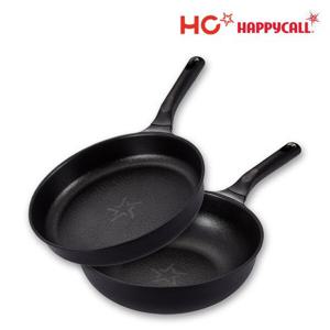 [홈앤단독][HAPPYCALL] HC해피콜 포르마 IH 주물 프라이팬 2종C(28후+28궁)